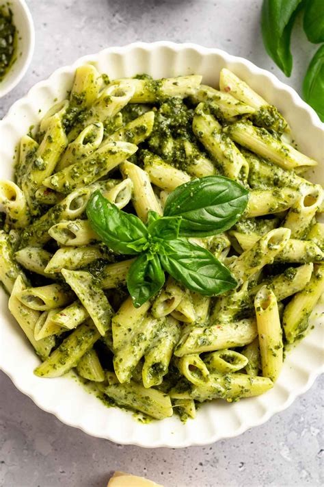 Chicken pesto pasta